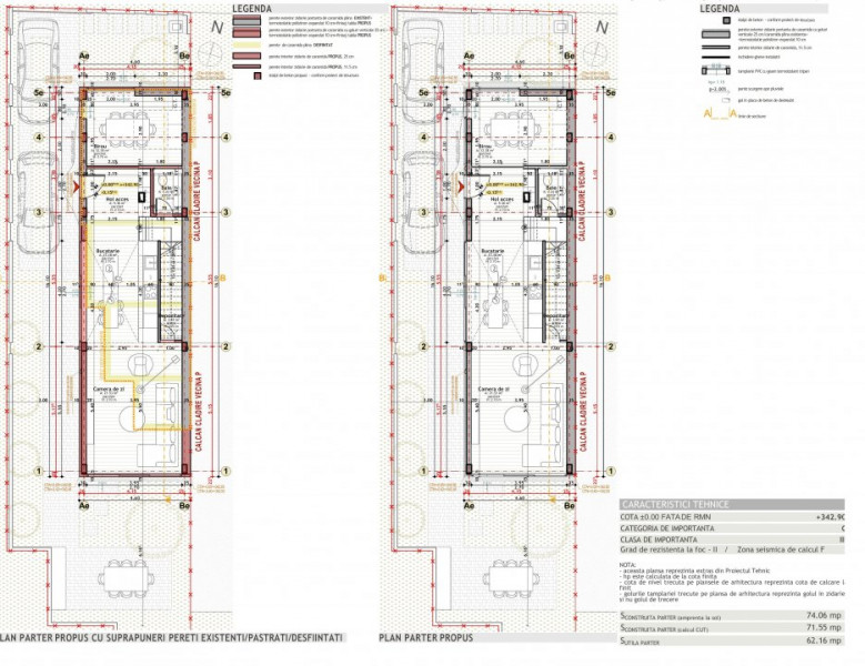  Teren autorizat casa individuala 155 mp utili, teren 214 mp,str.Piatra Craiului