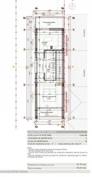  Teren autorizat casa individuala 155 mp utili, teren 214 mp,str.Piatra Craiului