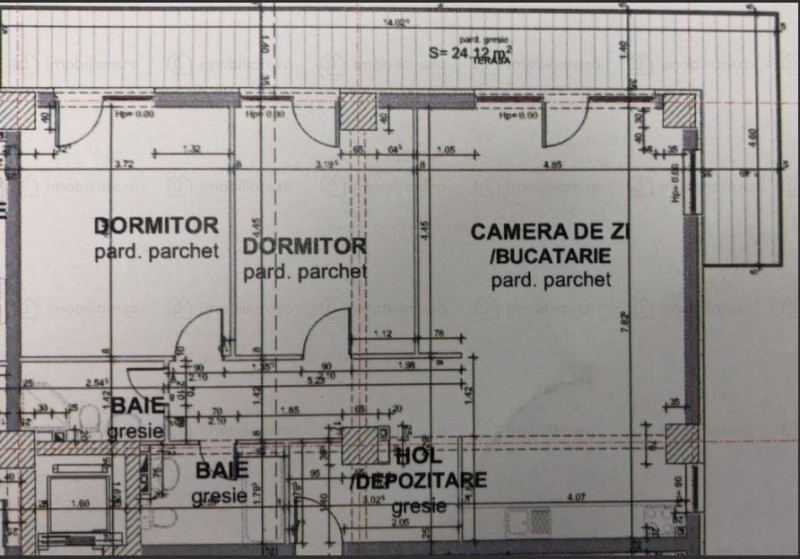 Apartament 3 camere decom, 86 mp. FINISAT, BONJOUR RESIDENCE, Buna Ziua