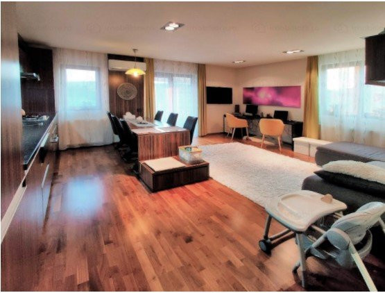 Apartament cu 3 camere, decomandate, 78 mp, Baciu, strada Ciocarliei