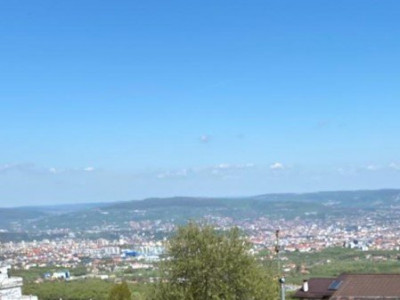 Teren cu PUZ APROBAT in Feleacu, view asupra orasului, 1845 mp !