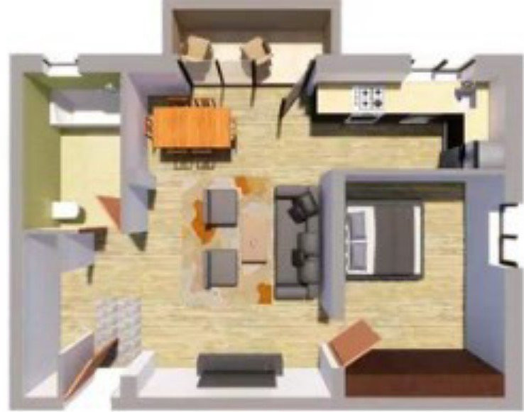 De vanzare apartament.2 cam 53 mp, str.Cetatii, Floresti !