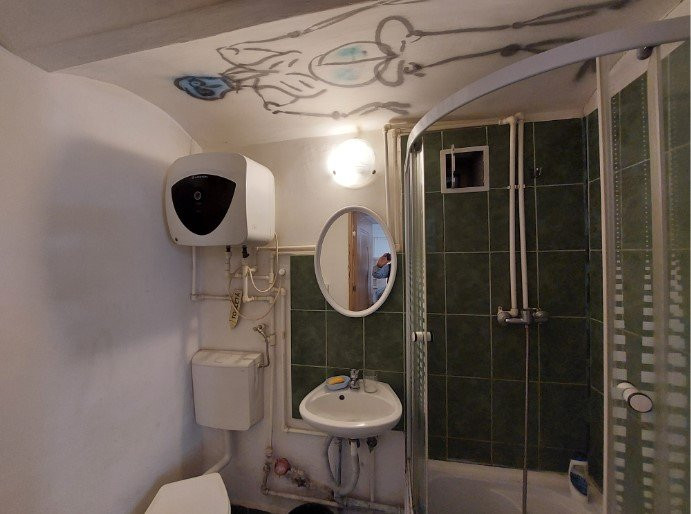 Apartament 2 cam., decom., 46 mp, demisol, zona strazii Horea.