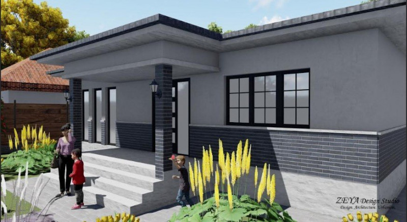 Teren autorizar, 500 mp, front stradal 18,41 ml Tureni