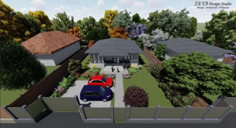 Teren autorizar, 500 mp, front stradal 18,41 ml Tureni