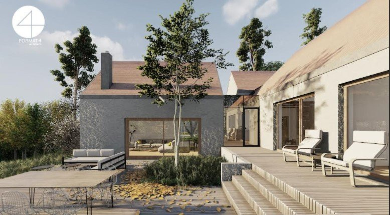 Teren autorizat 1200 mp, pentru o casa individuala 175 mp, loc. Rediu