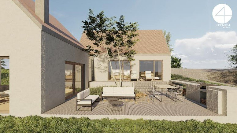 Teren autorizat 1200 mp, pentru o casa individuala 175 mp, loc. Rediu