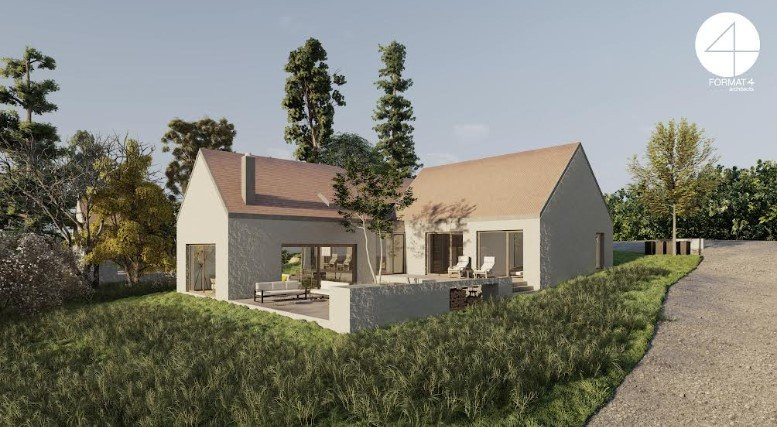 Teren autorizat 1200 mp, pentru o casa individuala 175 mp, loc. Rediu