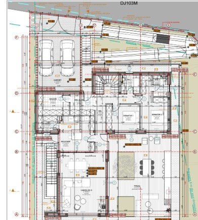 Teren autorizat 1200 mp, pentru o casa individuala 175 mp, loc. Rediu