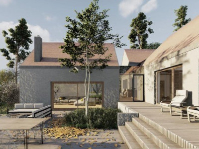 Teren autorizat 1200 mp, pentru o casa individuala 175 mp, loc. Rediu