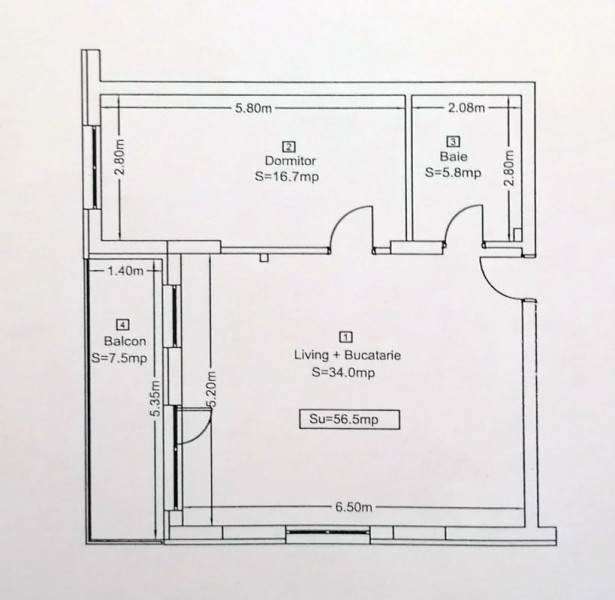 Apart. 2 camere decom., SEMIFINISAT, zona BMW, expunere sudică!